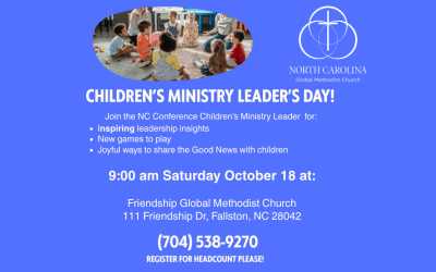 Children’s Ministry Leader’s Day